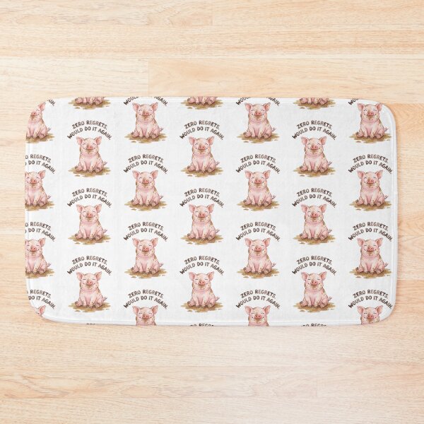 Item preview, Zero Regrets Piglet designed and sold by Tiffany Roy.