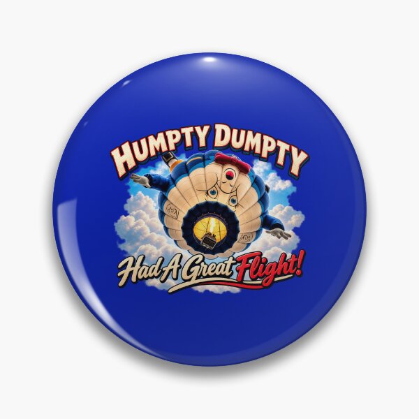 Item preview, Humpty Dumpty Had A Great Flight Hot Air Balloon T-Shirt designed and sold by TZehrfeldPhotos.