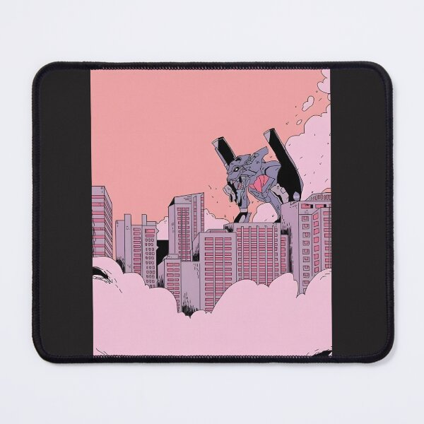 Item preview, Retro Neon Genesis Evangelion Inspired Futuristic Anime Art Design designed and sold by keithnoir.