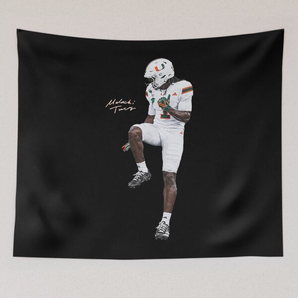 Item preview, Malachi Toney - Miami Hurricanes designed and sold by lucrfts.
