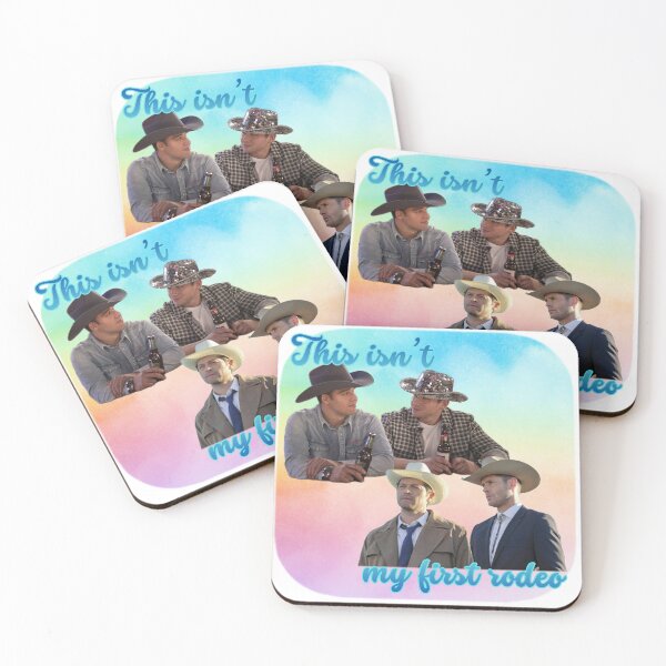 Item preview, Buddie and Destiel Cowboys designed and sold by carrie-does-art.