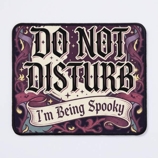 Item preview, Do Not Disturb I'm Being Spooky Vintage Gothic Moon and Bats Aesthetic designed and sold by Pick&Grin.