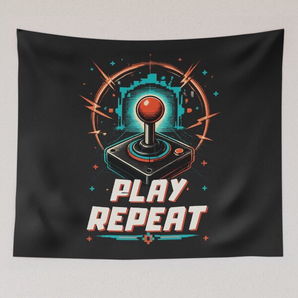 Item preview, Retro Gaming Vibes Neon Controller Art designed and sold by 21degrees-club.