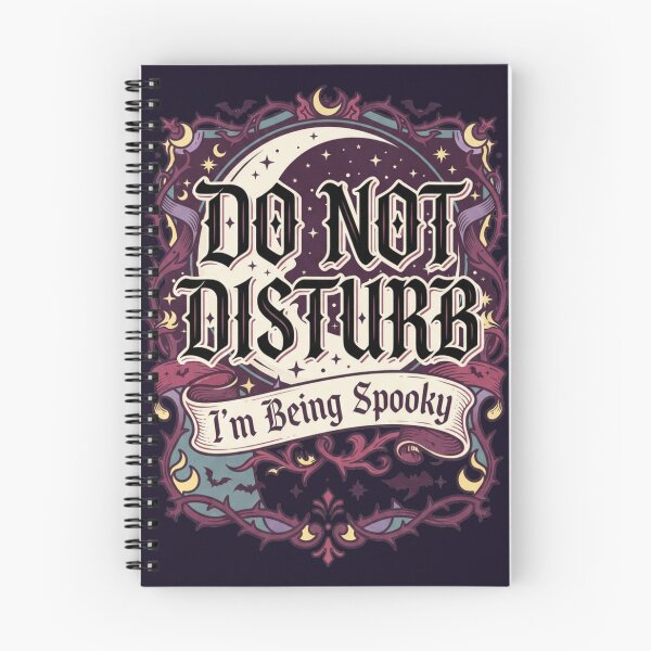 Item preview, Do Not Disturb I'm Being Spooky Vintage Gothic Moon and Bats Aesthetic designed and sold by Pick&Grin.