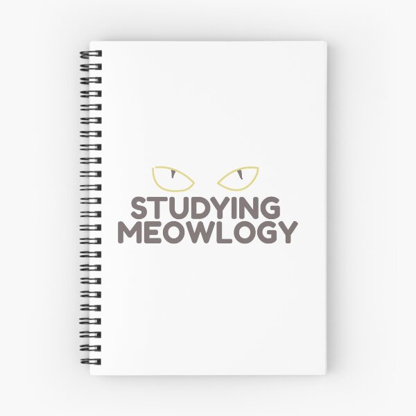 Item preview, Studying Meowlogy - Cat Culture Minimalist art work designed and sold by WordsClub.