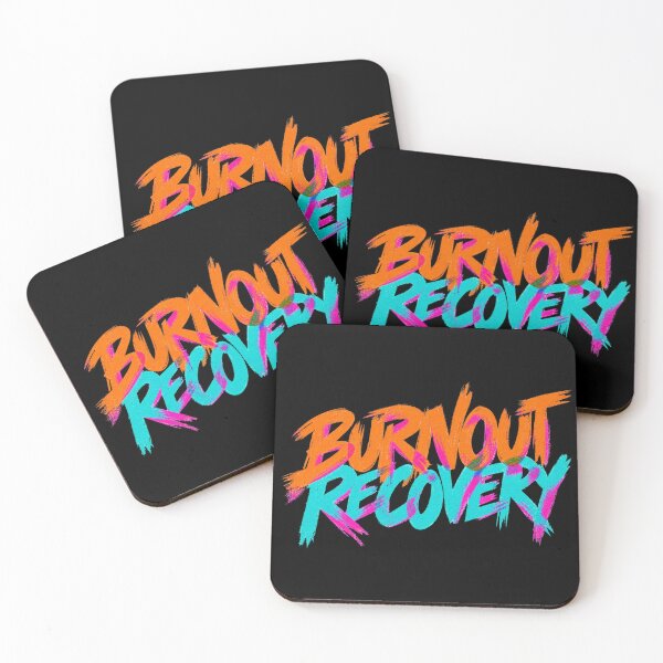 Item preview, Burnout Recovery Chaotic Colorful Typography Streetwear designed and sold by eNtyshop23.