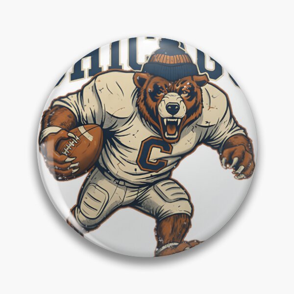 Item preview, Vintage Chicago Bears Mascot Design Featuring Classic Monsters Theme designed and sold by FisnikR.