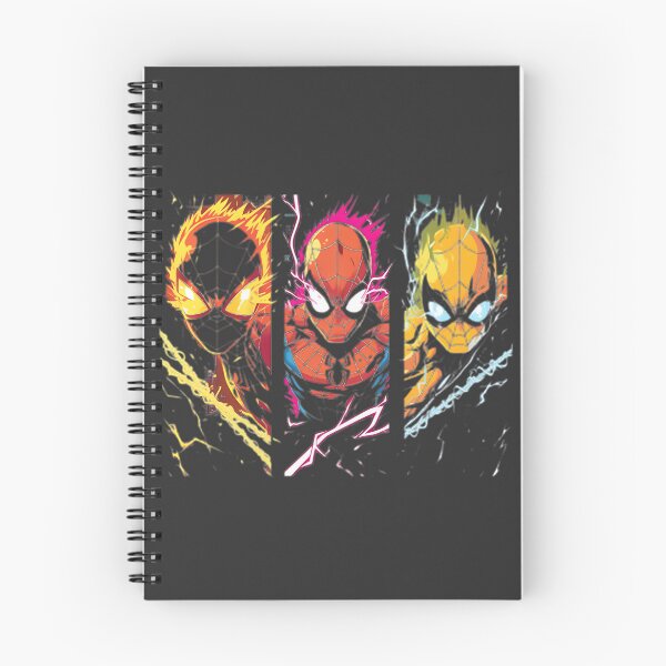 Item preview, Spider-Inspired Elemental Power Triptych Art Design Featuring Fire, Water, and Earth Elements designed and sold by ahmedsamir77.