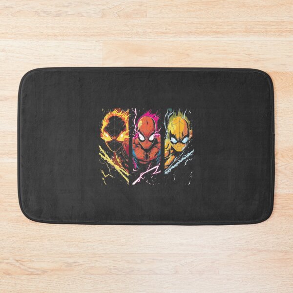 Item preview, Spider-Inspired Elemental Power Triptych Art Design Featuring Fire, Water, and Earth Elements designed and sold by ahmedsamir77.