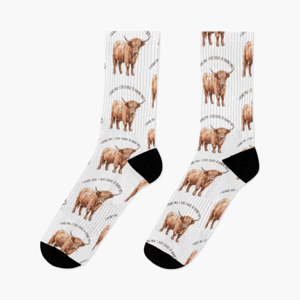Item preview, Ignoring Highland Cow designed and sold by Roy & Tiffany.