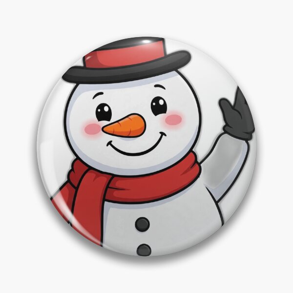 Item preview, Snowman Christmas Shirt – Cute Winter Holiday Tee designed and sold by KERK Art and Design.