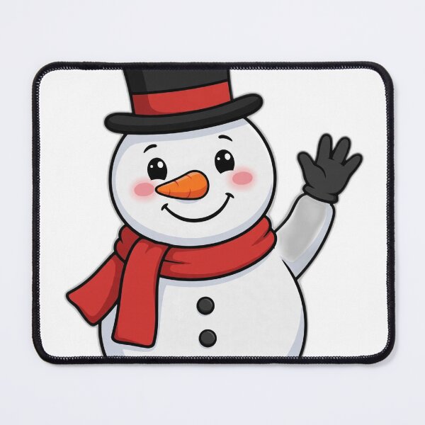 Item preview, Snowman Christmas Shirt – Cute Winter Holiday Tee designed and sold by KERK Art and Design.