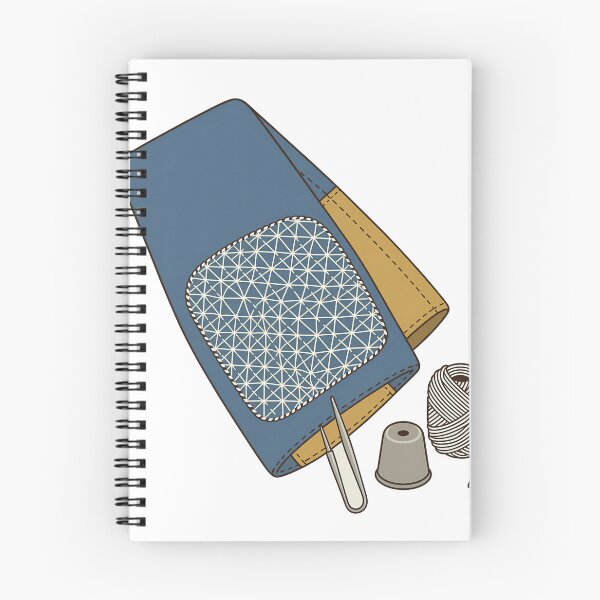 Item preview, Visible Mending Sashiko Denim Patch Art designed and sold by DIUMERI.