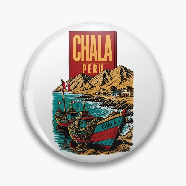 Item preview, Chala Peru Vintage Travel Tourism designed and sold by TravelersGems.