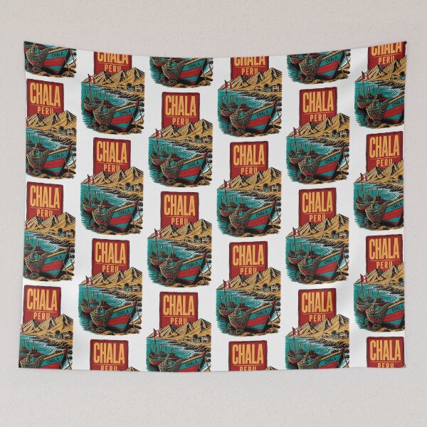Item preview, Chala Peru Vintage Travel Tourism designed and sold by TravelersGems.