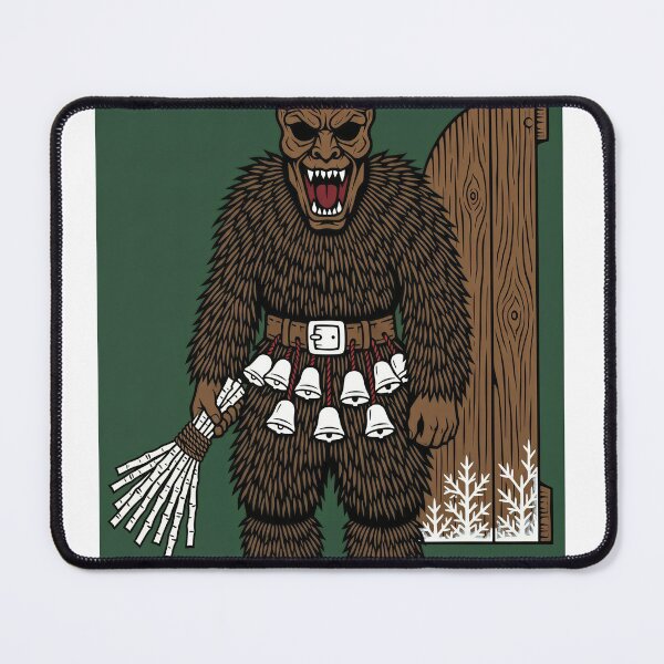 Item preview, Alpine Krampus Night Woodcut Art designed and sold by DIUMERI.