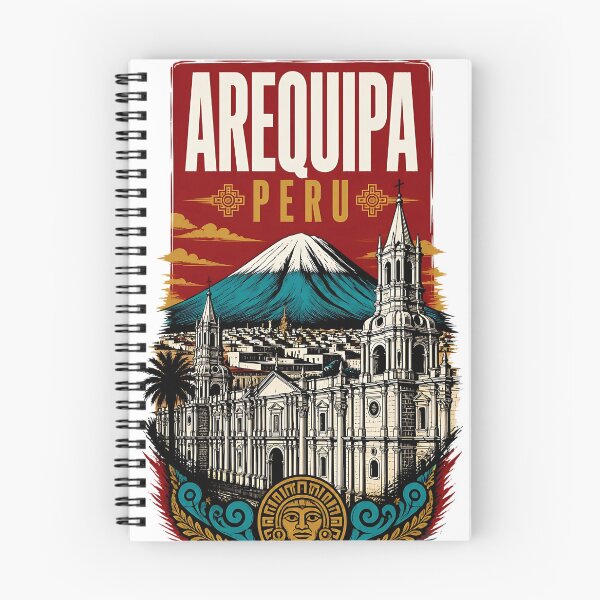 Item preview, Arequipa Peru Vintage Travel Tourism designed and sold by TravelersGems.