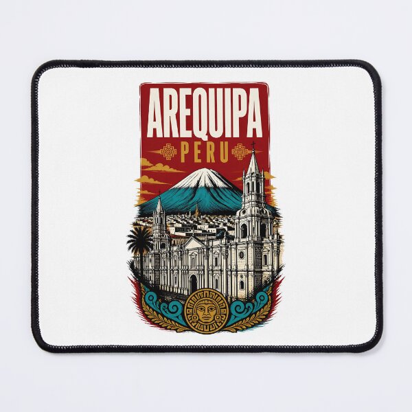 Item preview, Arequipa Peru Vintage Travel Tourism designed and sold by TravelersGems.