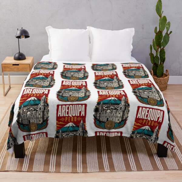 Item preview, Arequipa Peru Vintage Travel Tourism designed and sold by TravelersGems.
