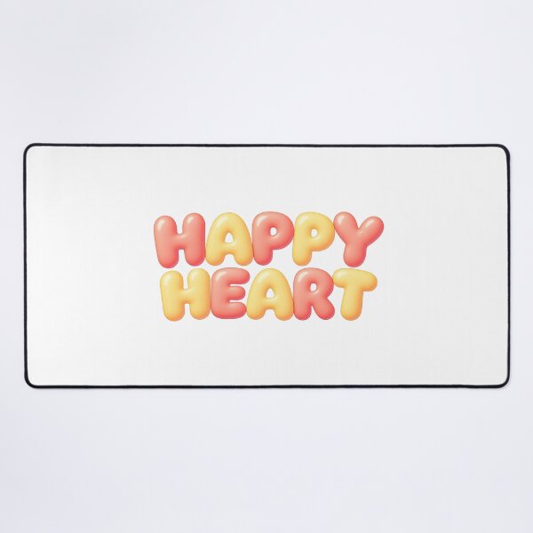 Item preview, Happy Heart Pastel Bubble Text designed and sold by Inkworksbyshery.