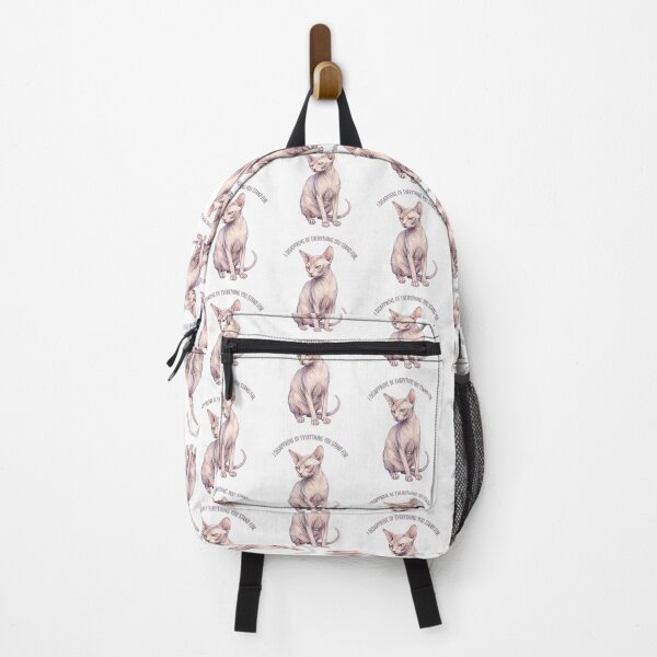 Item preview, Disapproving Sphynx Cat designed and sold by Tiffany Roy.