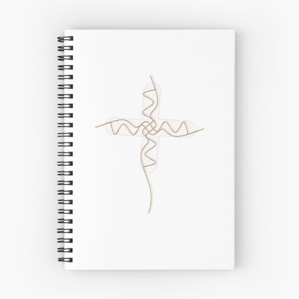 Item preview, Abstract Geometric Cross Pattern Minimalist Line Art Symbol designed and sold by Akanyoni Studio .