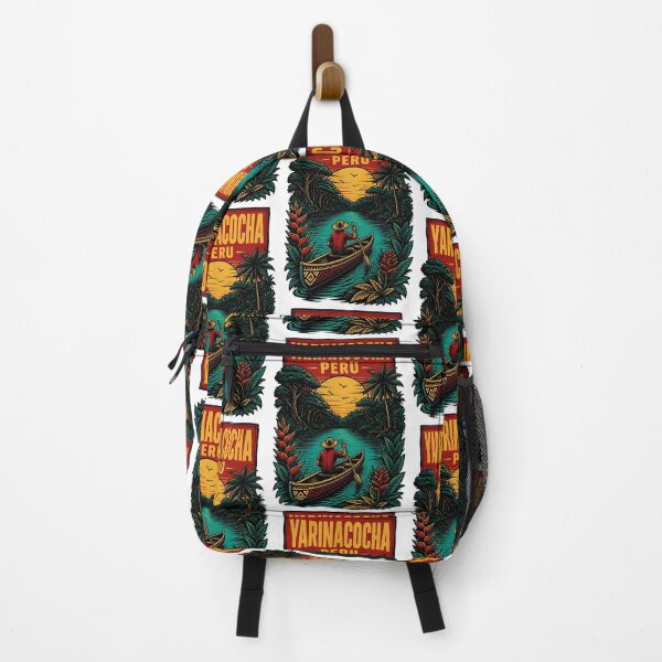 Item preview, Yarinacocha Peru Vintage Travel Tourism designed and sold by TravelersGems.