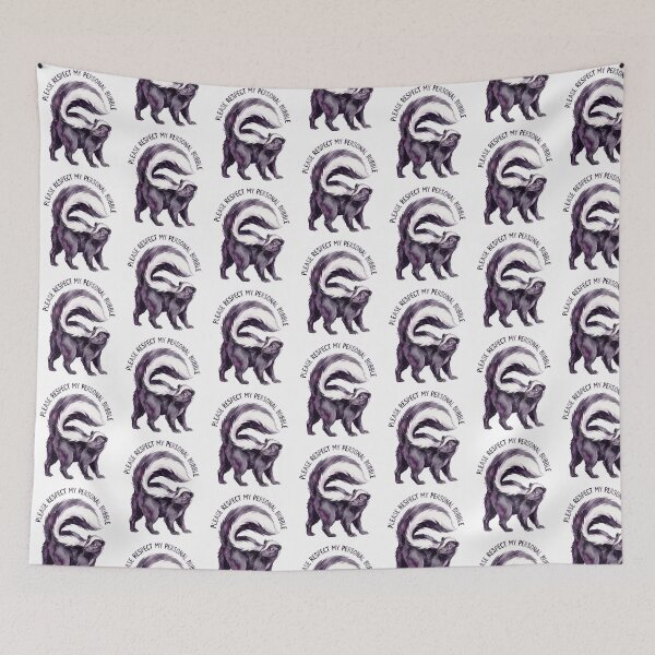 Item preview, Personal Bubble Skunk designed and sold by Tiffany Roy.