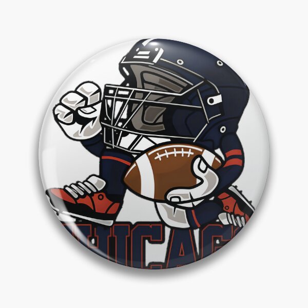 Item preview, Chicago Football Helmet Mascot Design for Sports Fans and Team Spirit designed and sold by FisnikR.