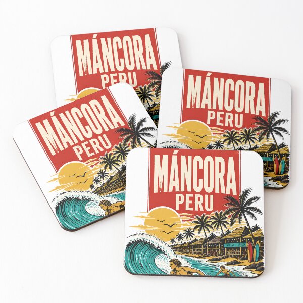 Item preview, Mancora Peru Vintage Travel Tourism designed and sold by TravelersGems.