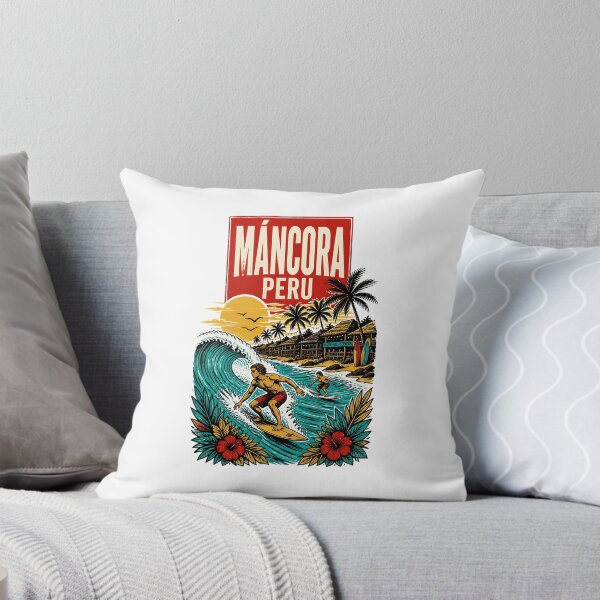 Item preview, Mancora Peru Vintage Travel Tourism designed and sold by TravelersGems.