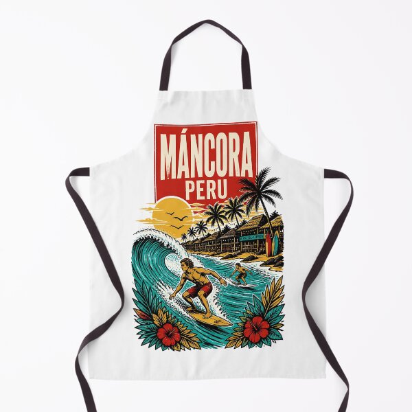 Item preview, Mancora Peru Vintage Travel Tourism designed and sold by TravelersGems.