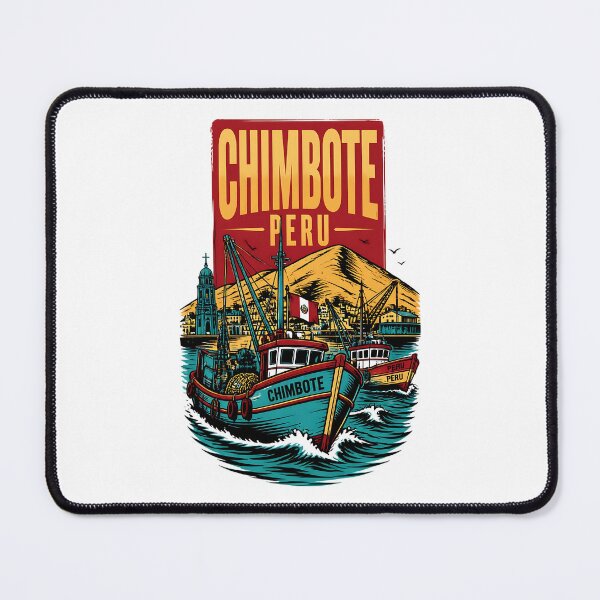 Item preview, Chimbote Peru Vintage Travel Tourism designed and sold by TravelersGems.