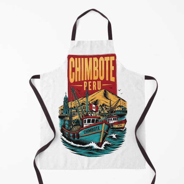 Item preview, Chimbote Peru Vintage Travel Tourism designed and sold by TravelersGems.