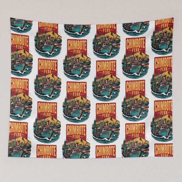 Item preview, Chimbote Peru Vintage Travel Tourism designed and sold by TravelersGems.