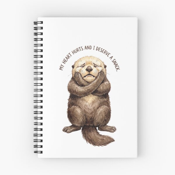 Item preview, Emotional Snack Otter designed and sold by Roy & Tiffany.