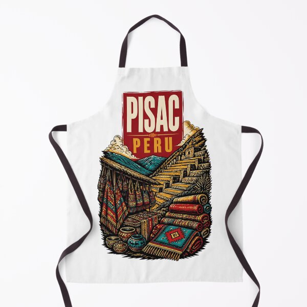 Item preview, Pisac Peru Vintage Travel Tourism designed and sold by TravelersGems.