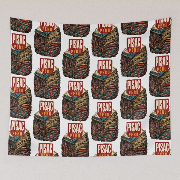 Item preview, Pisac Peru Vintage Travel Tourism designed and sold by TravelersGems.