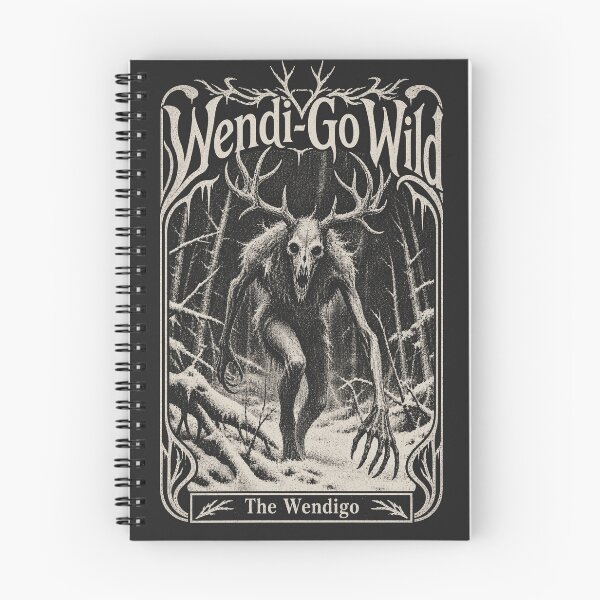 Item preview, Wendigo, Minnesota, United States [Distressed Vintage Cryptid Eyewitness Photograph] designed and sold by elektronen.