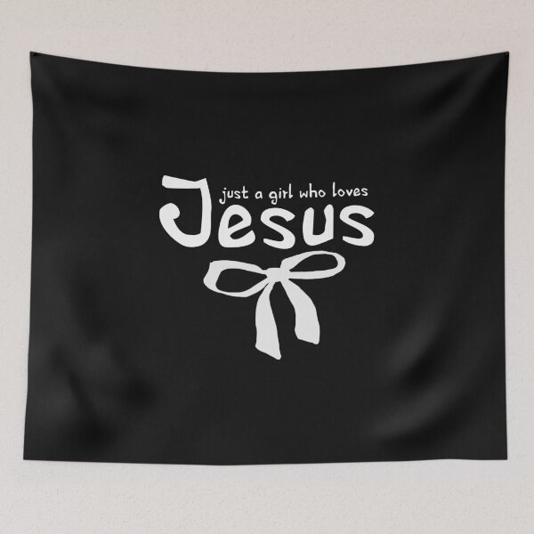 Artikelvorschau, just a girl who loves Jesus entworfen und verkauft von a peace of heaven.