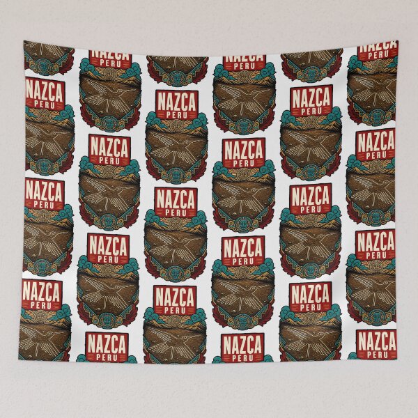 Item preview, Nazca Peru Vintage Travel Tourism designed and sold by TravelersGems.