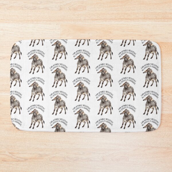 Item preview, Resisting Donkey Humor designed and sold by Tiffany Roy.