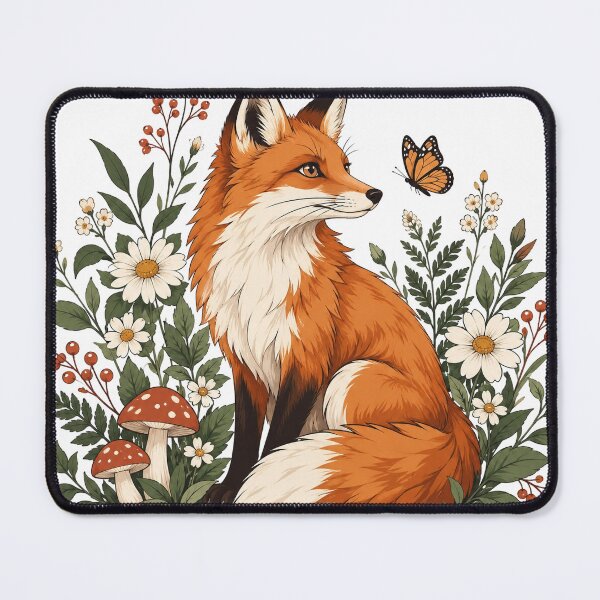 Item preview, Woodland Fox | Fox Lover | Forest Animal | Wildlife Illustration | Woodland Nature | Forest Lover | Fox Gift designed and sold by TeeVerse27.