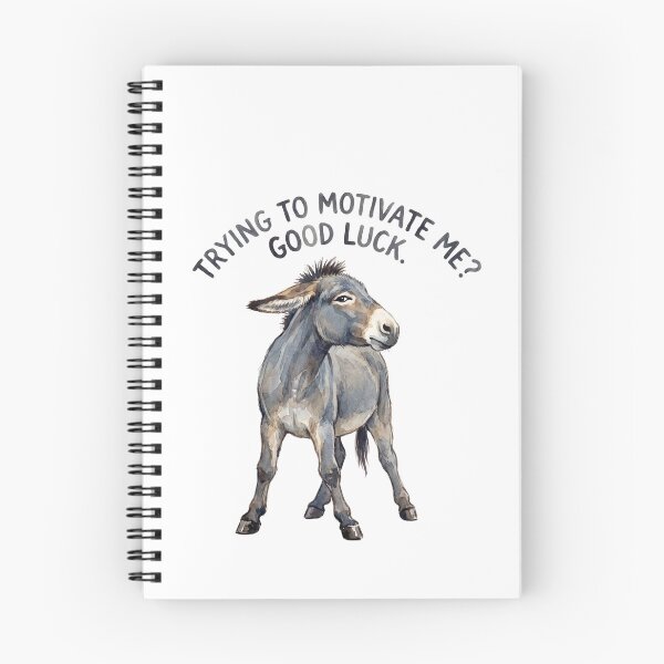 Item preview, Stubborn Donkey Motivation designed and sold by Roy & Tiffany.