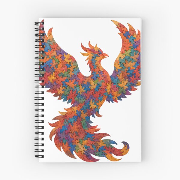 Item preview, Interlocking Wooden Phoenix Jigsaw Puzzle Art Silhouette designed and sold by VisualVerseLab.