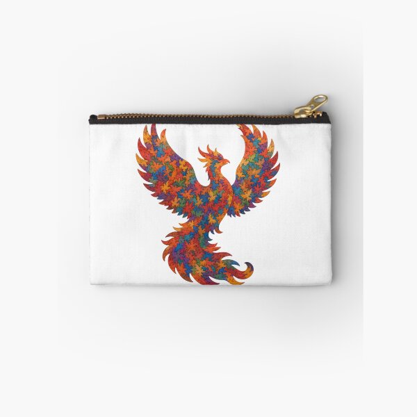 Item preview, Interlocking Wooden Phoenix Jigsaw Puzzle Art Silhouette designed and sold by VisualVerseLab.