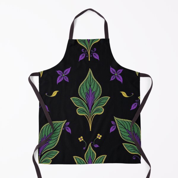 Item preview, purple gold and green floral  designed and sold by sweetytops.