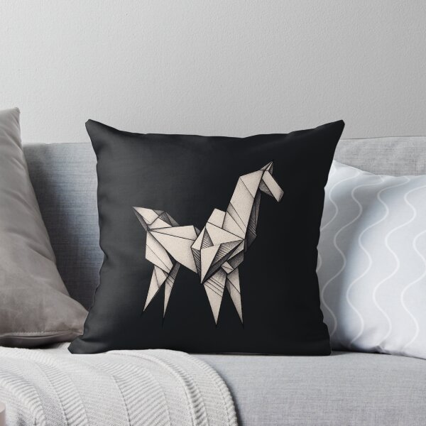 Item preview, Blade Runner Origami Unicorn – Geometric Sci-Fi Art designed and sold by SHARPEI.