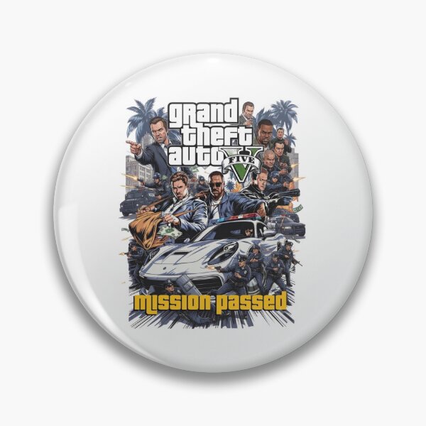 Item preview, Mission Passed Action Game Poster Heist Art designed and sold by Alaric4you.