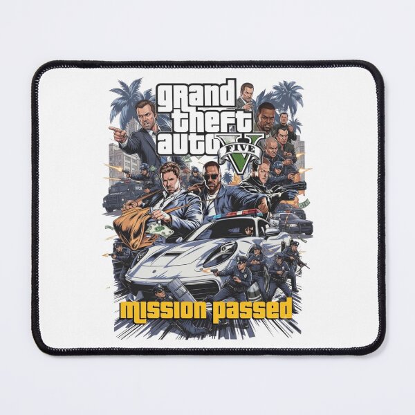 Item preview, Mission Passed Action Game Poster Heist Art designed and sold by Alaric4you.